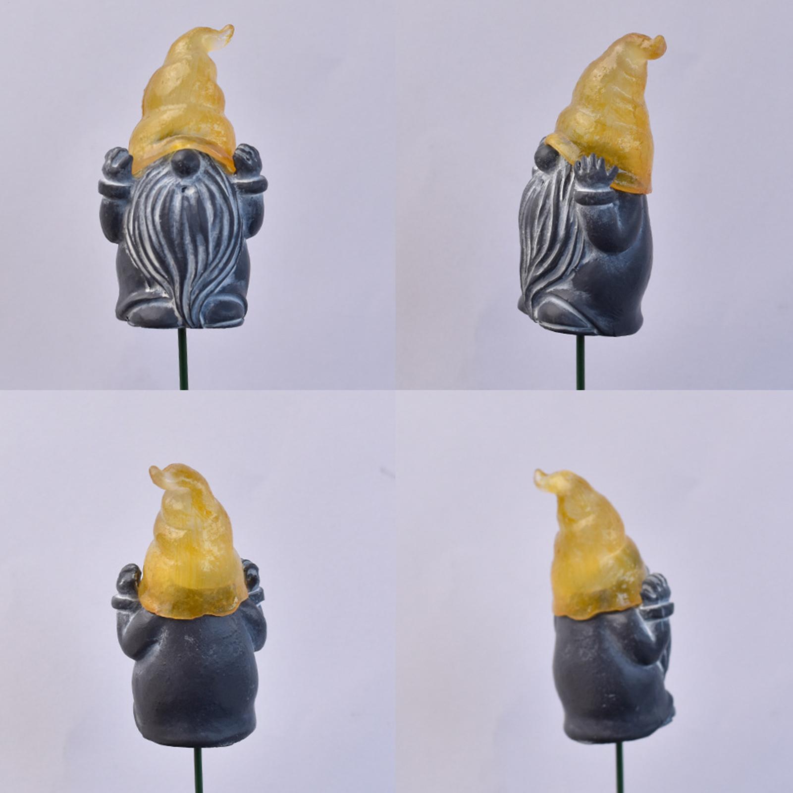 Resin Art With Flowers - Pali decorativi da giardino in resina