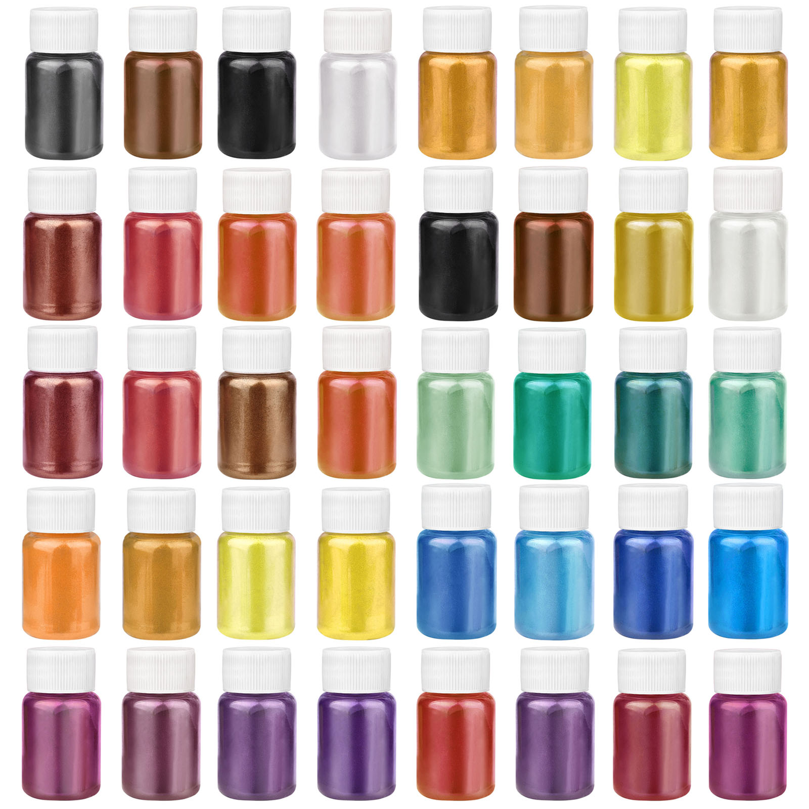 Pearl Powder Resin - Set di 4 Colori di Polvere