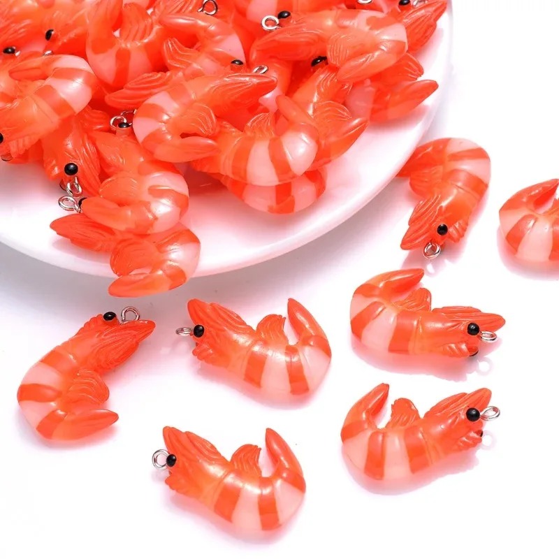 Resin Art Accessories - 10 Pezzi Ciondoli in Resina Acrilica