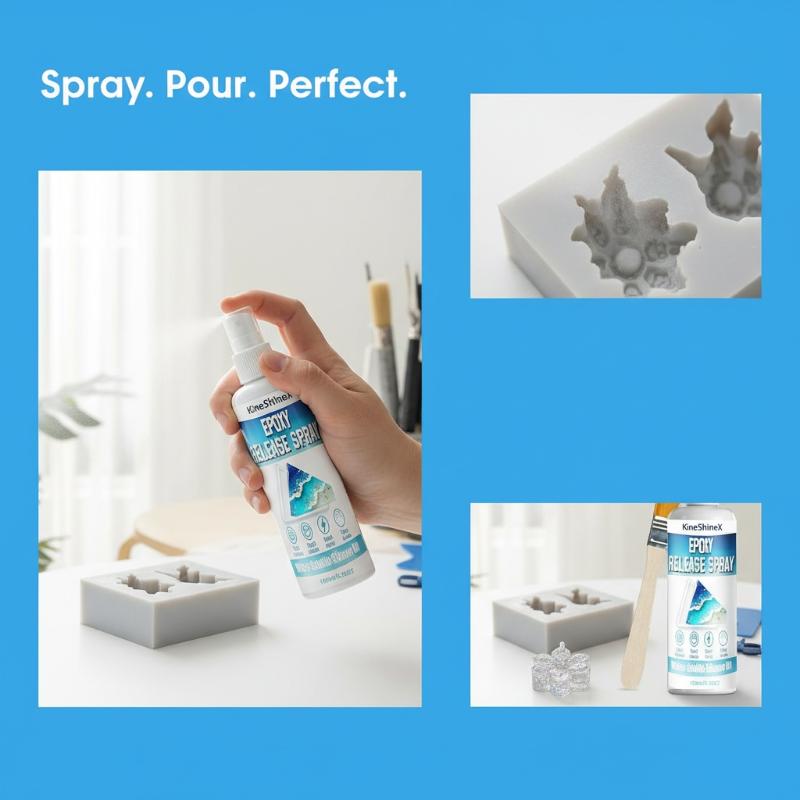 Release Spray Silicone - Spray per Sformatura Stampi in Resina
