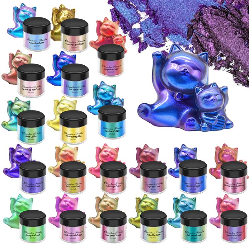 Pearl Powder Resin - 3g Chameleon Mica polvere pigmenti in