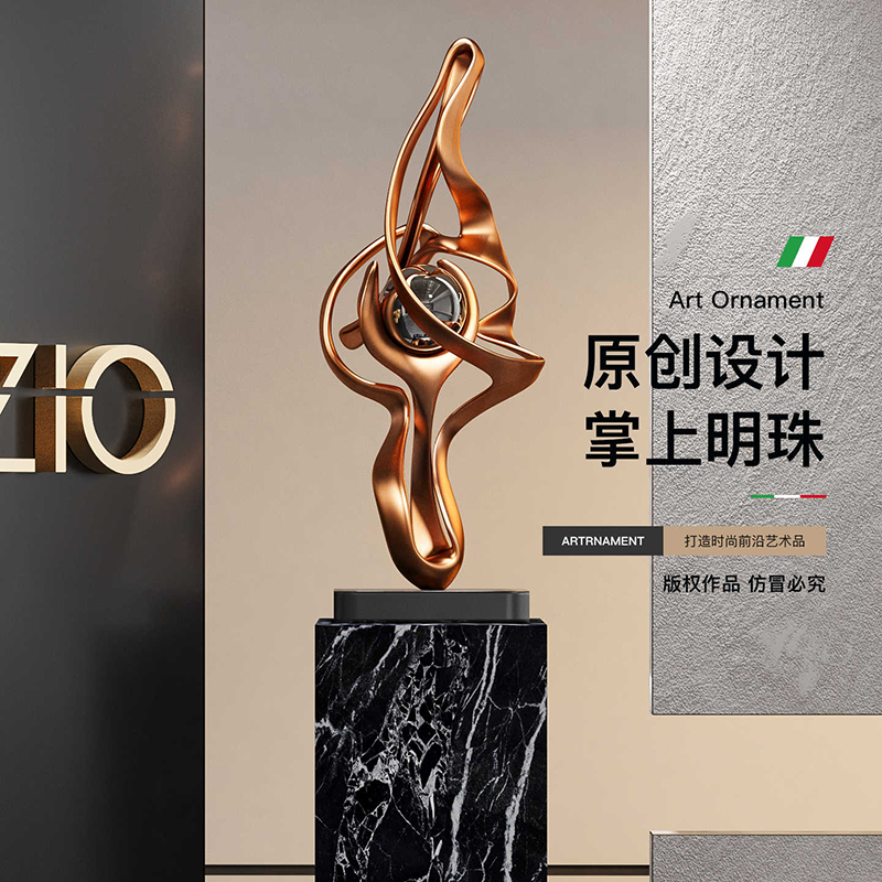 Resin Art Gift For Birthday - Statua Decorativa di Alta Gamma per