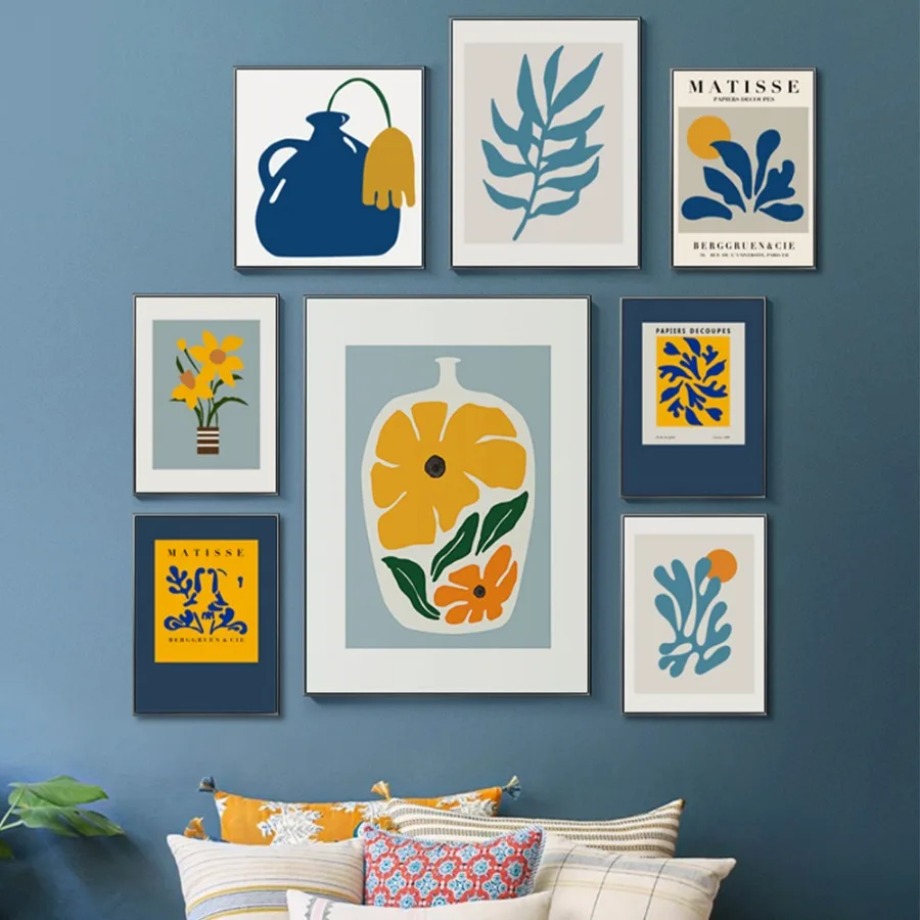 Resin Art With Flowers - Poster e Stampe di Henri Matisse