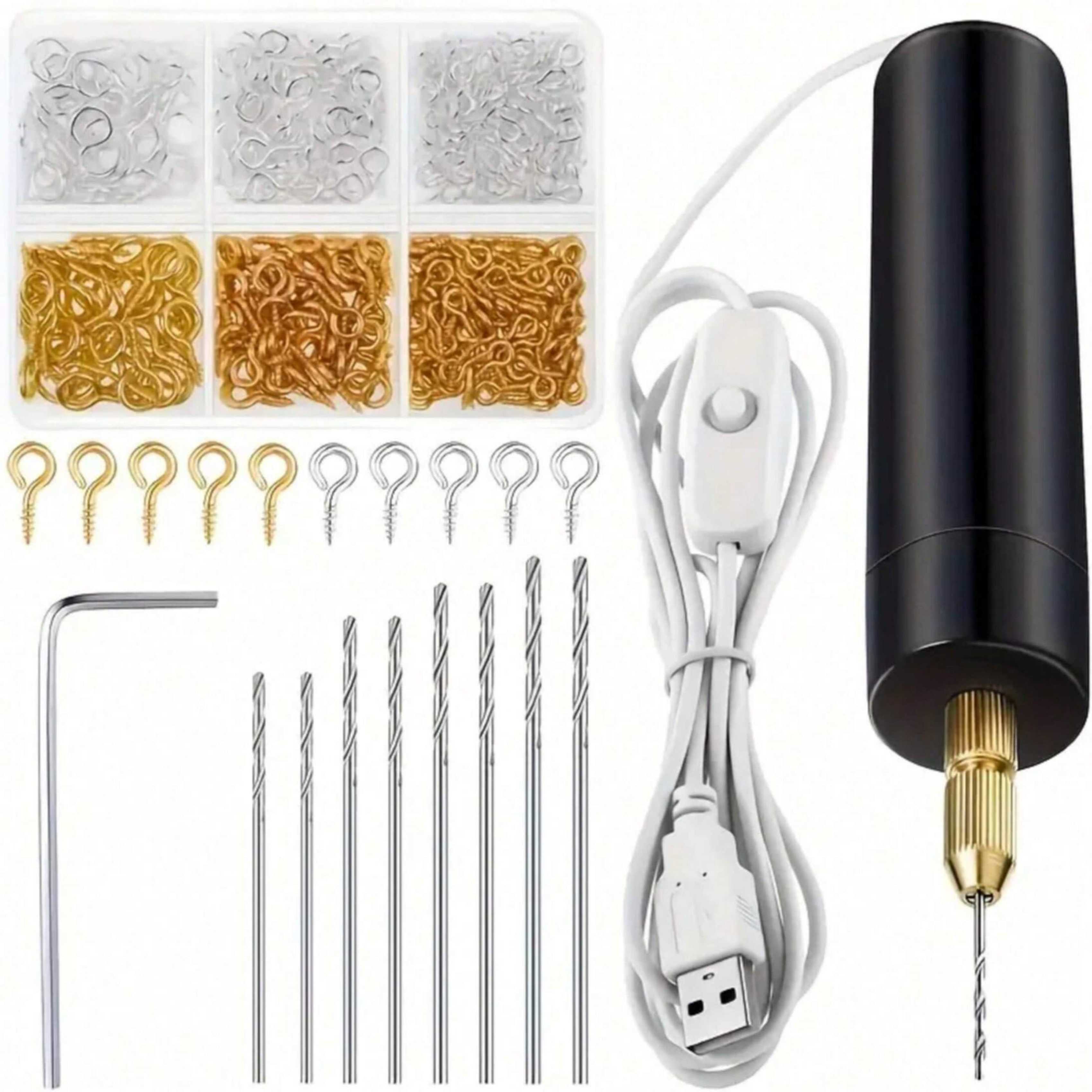 Resin Art Drill Machine - 【Set Mini Trapano Elettrico】Set Mini Trapano