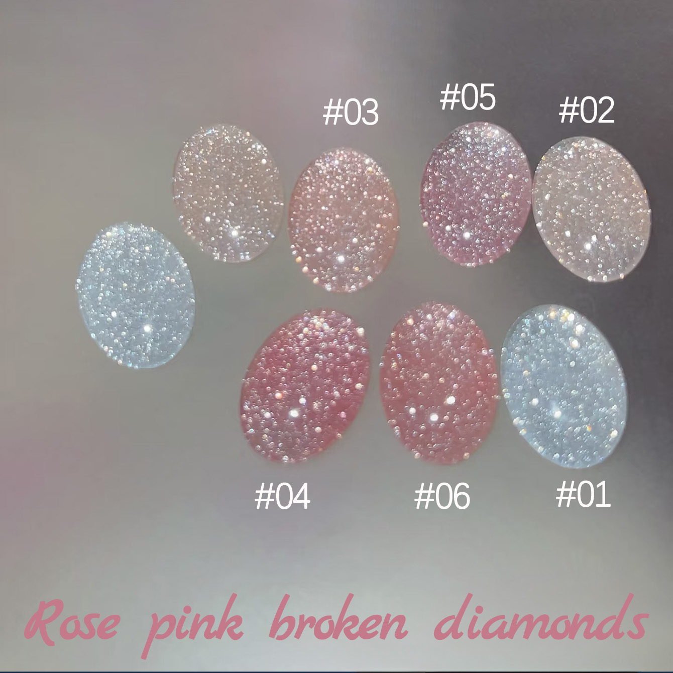 Resin Art Of Rose - 1-6 pz TC 2025 Nuovo Rosa