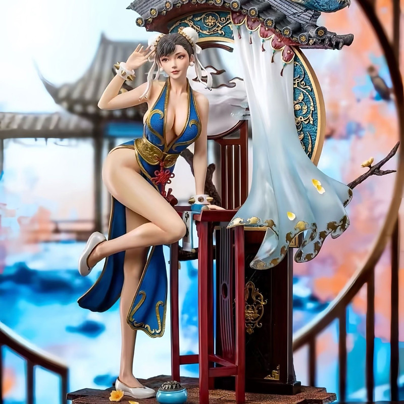 Resin Art Decoration Items - Statua in Resina di Chun Li