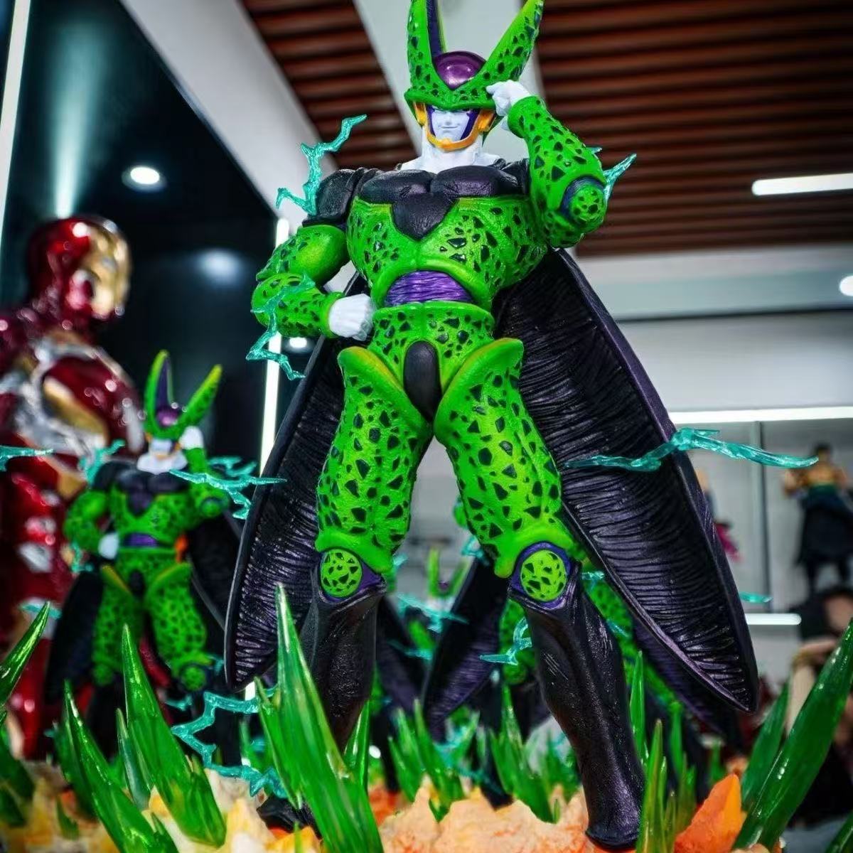Resin Art Dragon Ball Z - Dragon Ball Z Figura cellulare perfetta