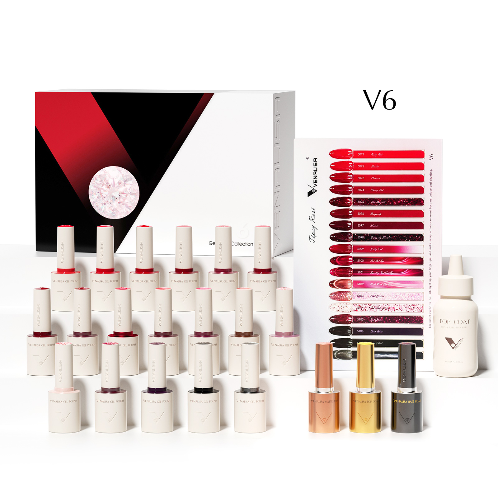 Resin Art Training - VENALISA V6 Nuovo Kit 10ml Smalto