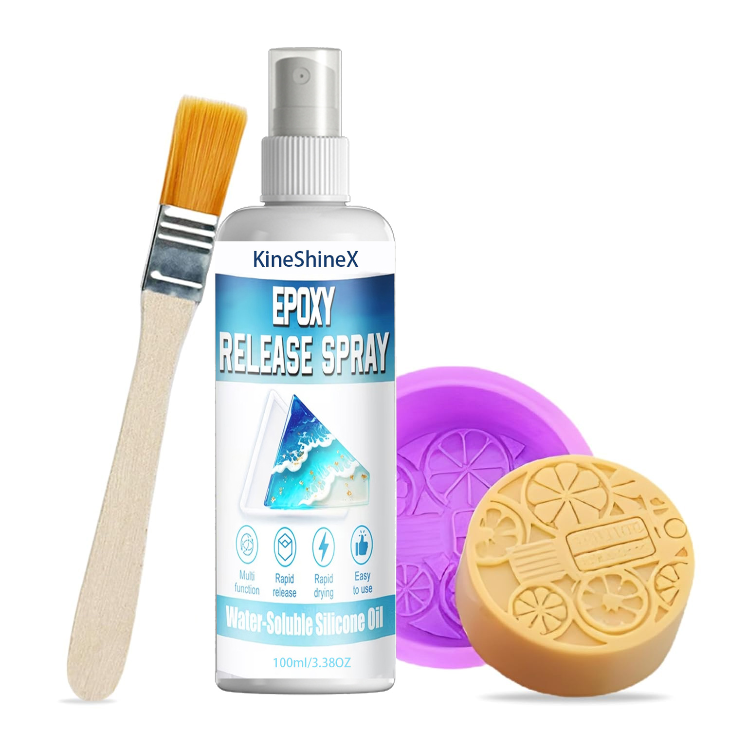 Release Spray Silicone - Spray Siliconico Antiaderente, Spray per Stampi