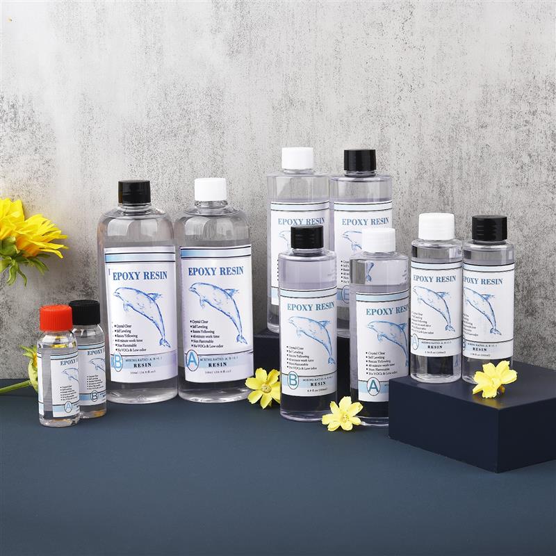 Epoxy Resin Ab - 1:1 AB Resina Colla di cristallo