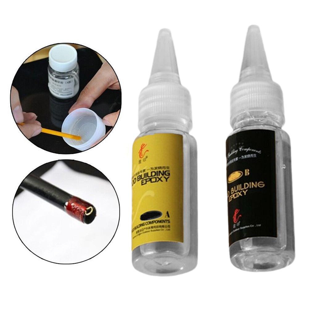 Epoxy Resin Ab - 2 pezzi colla per canna da