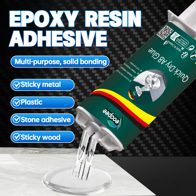 Epoxy Resin Ab - Colla epossidica AB, adesivo trasparente a