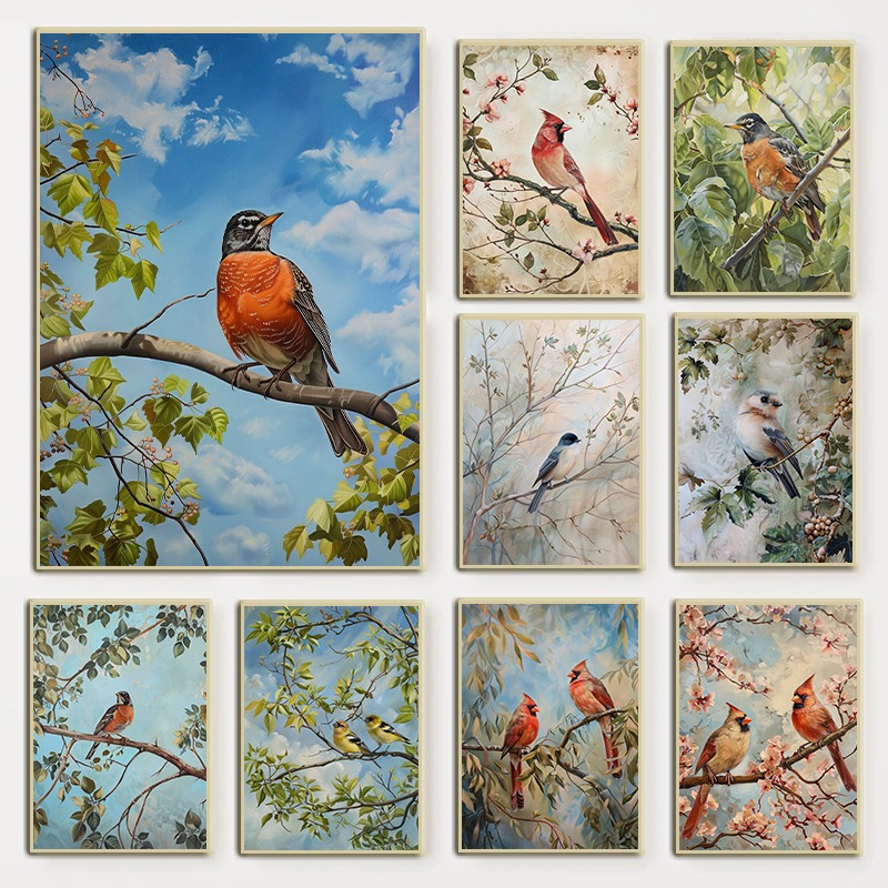 Resin Art With Flowers - Poster Vintage Neutro Stile Fattoria con