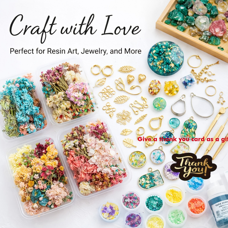 Resin Art Gift For Birthday - Set di 10 bouquet di fiori