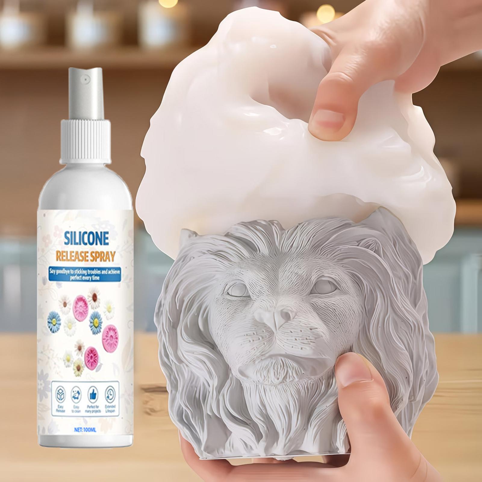 Release Spray Silicone - Spray Sverniciante per Stampi da 100ml,