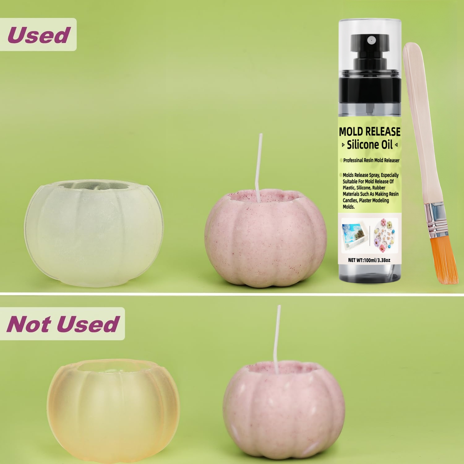 Release Spray Silicone - Spray Siliconico Antiaderente per Facile Sfogliatura
