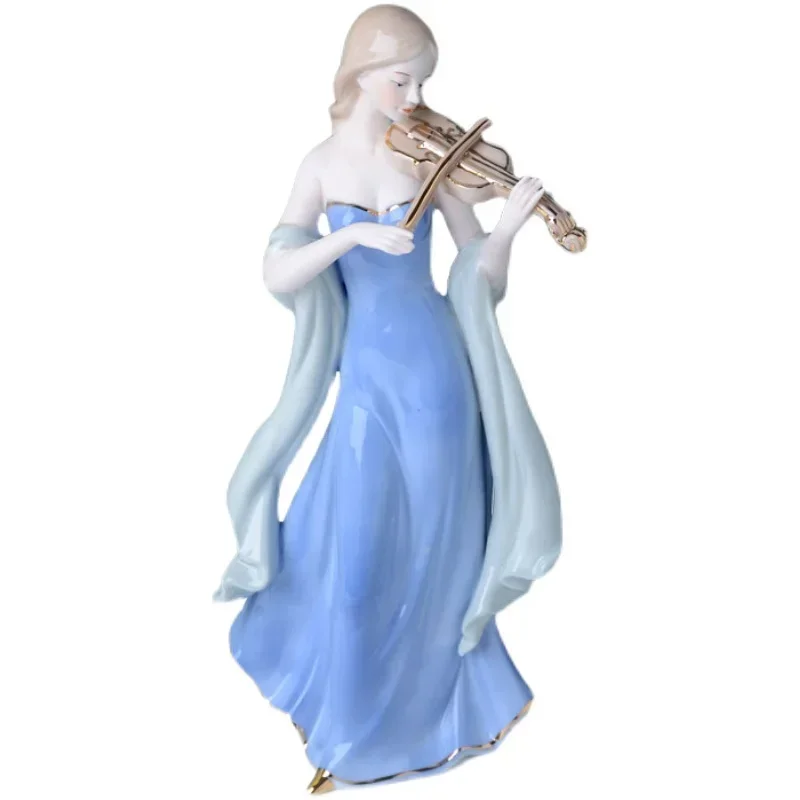 Resin Art Decoration Items - Statuette in Ceramica di Ragazze con