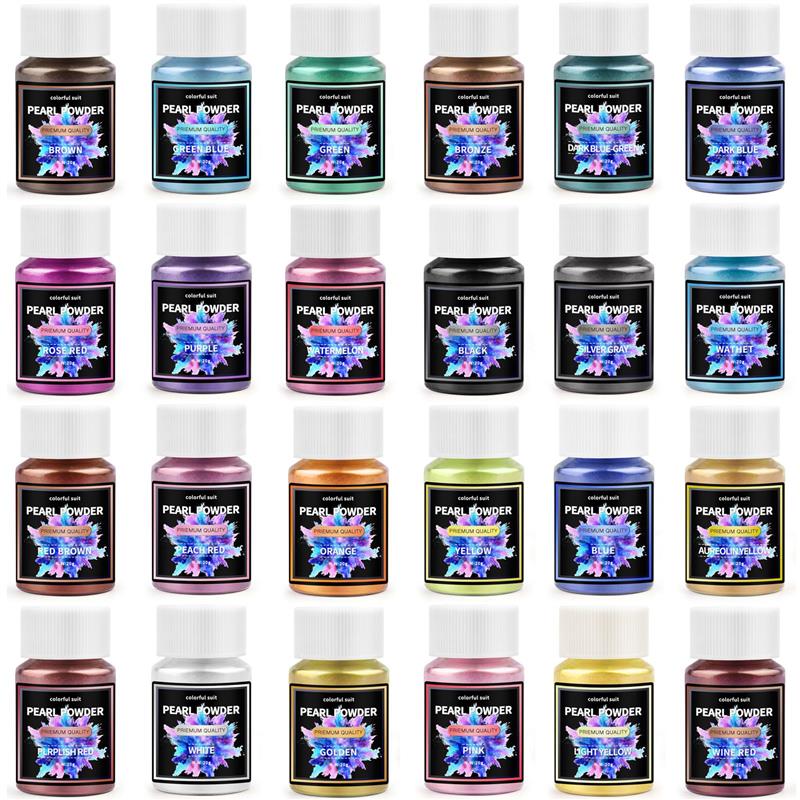 24 colori 20ml polvere perlesc - Pearl Powder Resin recensione e prezzo