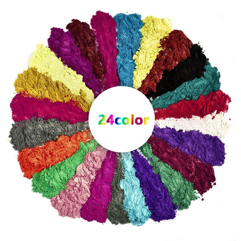 24 colori 20ml polvere perlesc - Pearl Powder Resin recensione e prezzo