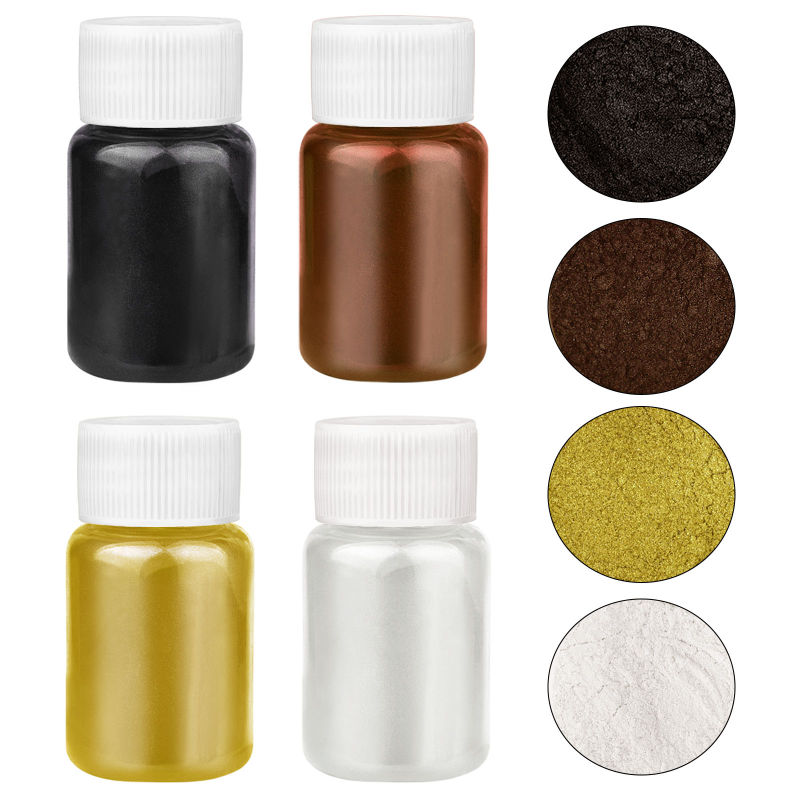 Set di 4 Colori di Polvere Per - Pearl Powder Resin recensione e prezzo