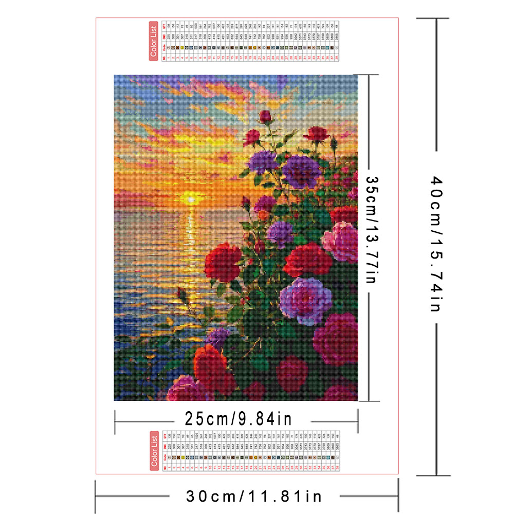 AZQSD Quadri con Diamanti: Imm - Resin Art Of Rose recensione e prezzo