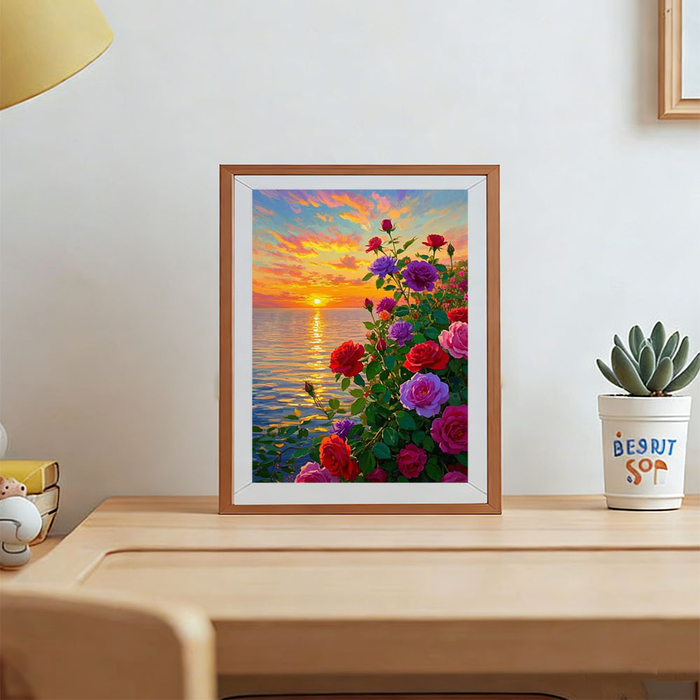 AZQSD Quadri con Diamanti: Imm - Resin Art Of Rose recensione e prezzo