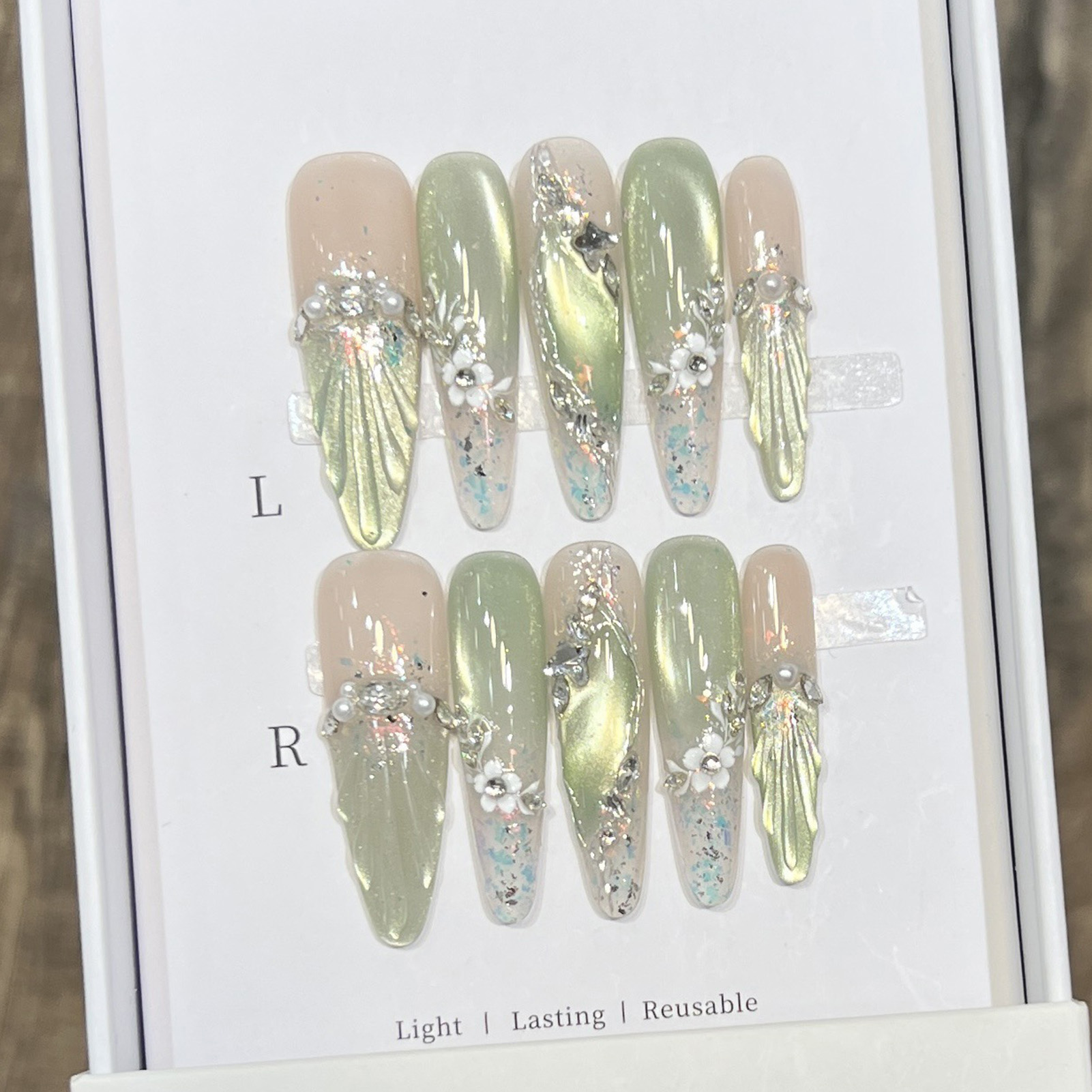 10 pezzi di punte per unghie f - Resin Art Flower recensione e prezzo