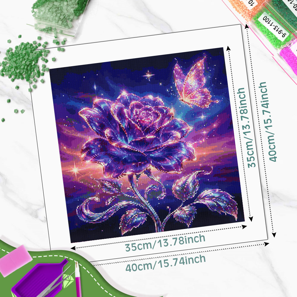 Huacan Pittura Diamantata Comp - Resin Art Of Rose recensione e prezzo