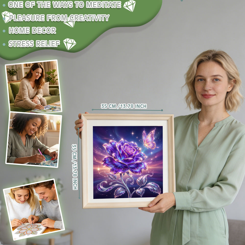 Huacan Pittura Diamantata Comp - Resin Art Of Rose recensione e prezzo