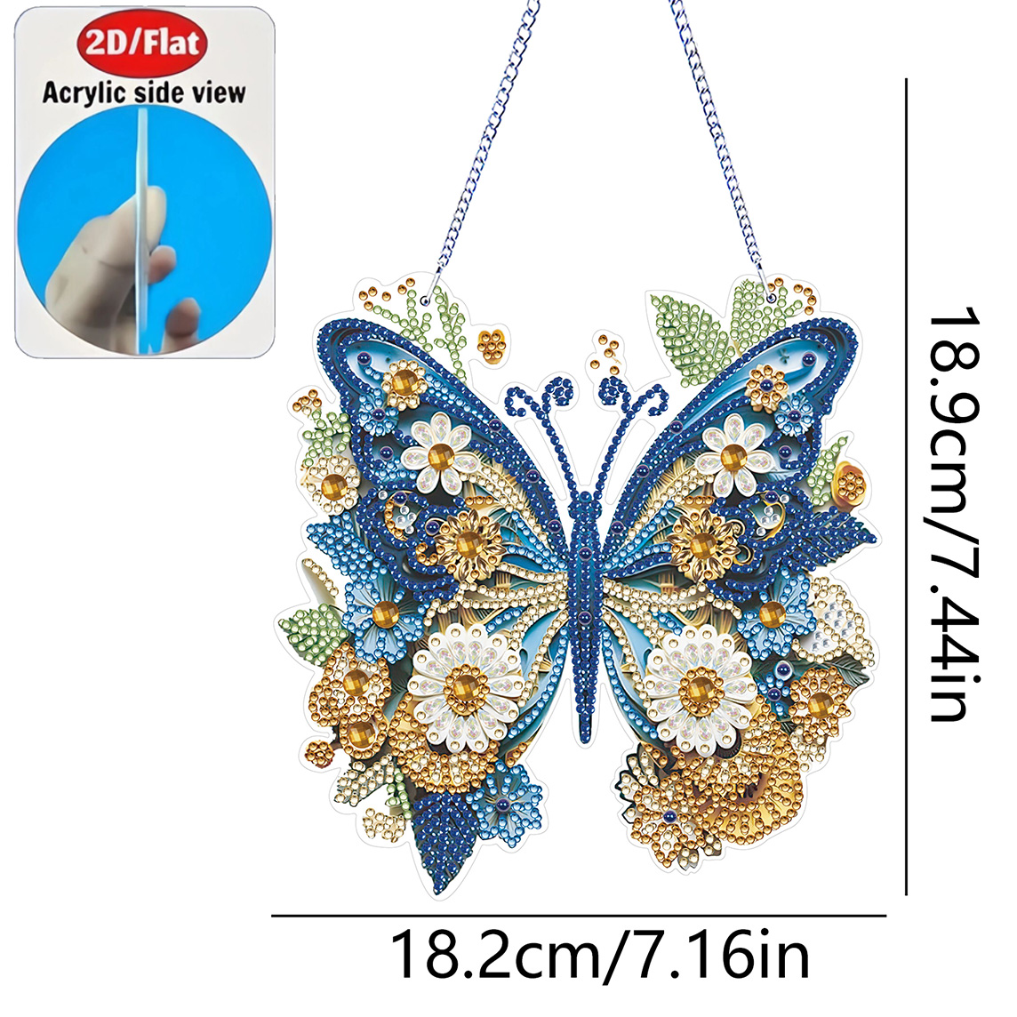 Set di Ornamenti 2D a Forma di - Resin Art Gift For Birthday recensione e prezzo