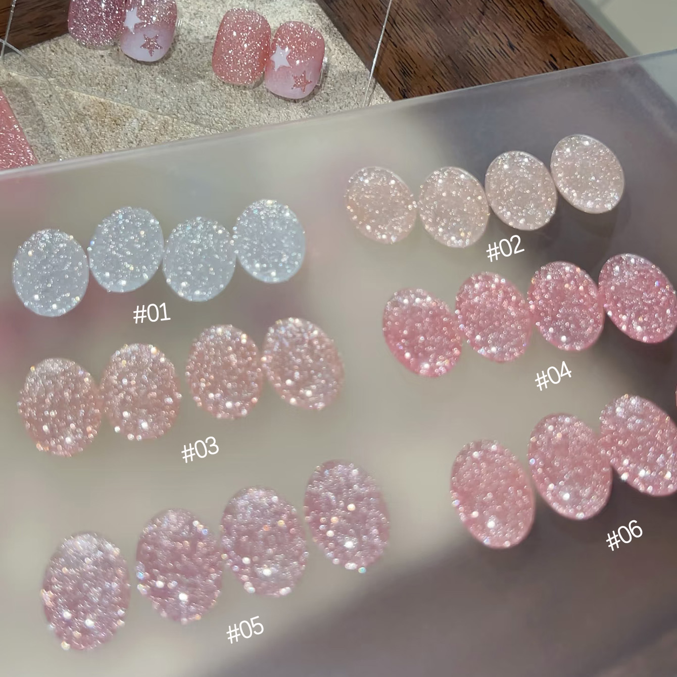 1-6 pz TC 2025 Nuovo Rosa Nuda - Resin Art Of Rose recensione e prezzo