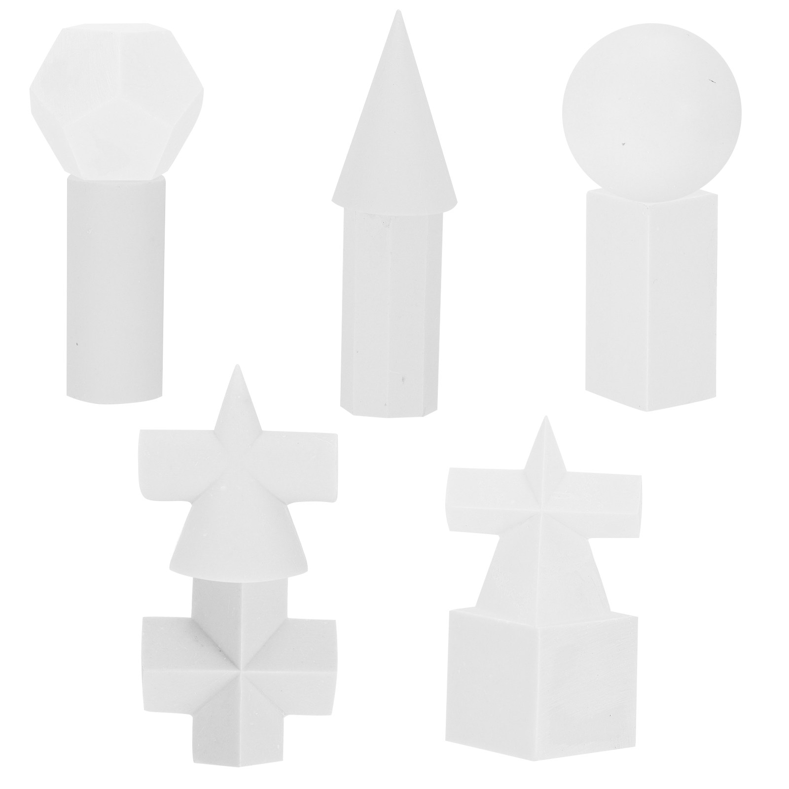 Set di 10 Sculture Geometriche - Resin Art Training recensione e prezzo