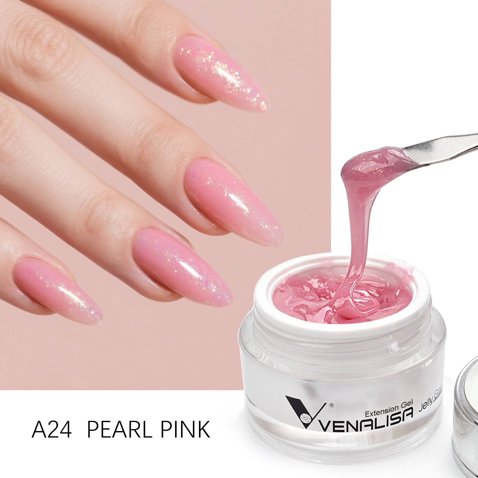 50ml VENALISA Jelly Pink Gel B - Resin Art Training recensione e prezzo