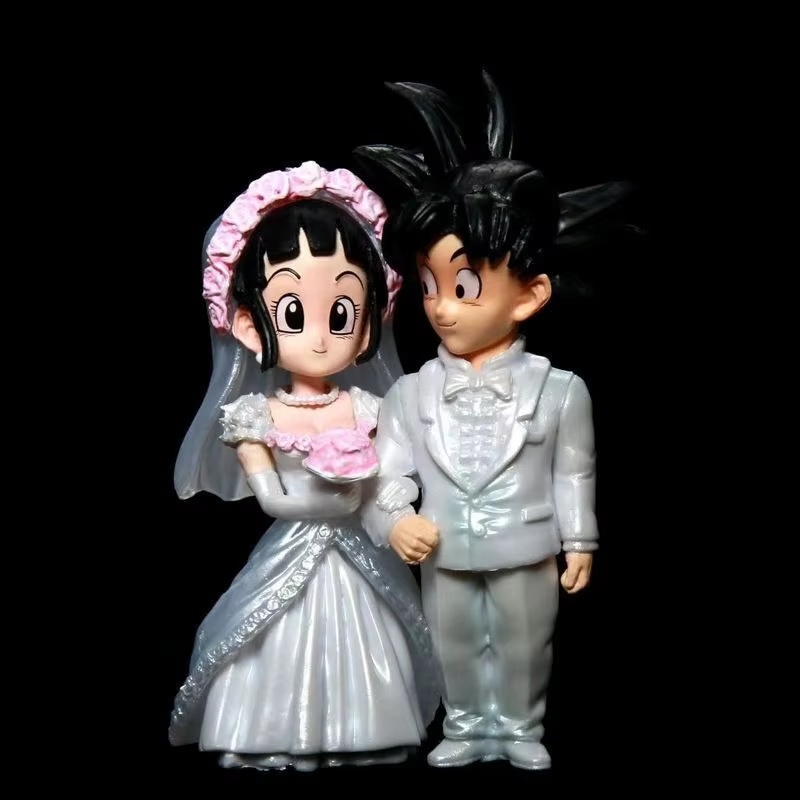 Son Goku e Chichi Matrimonio M - Resin Art Dragon Ball Z recensione e prezzo