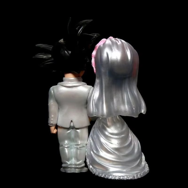 Son Goku e Chichi Matrimonio M - Resin Art Dragon Ball Z recensione e prezzo