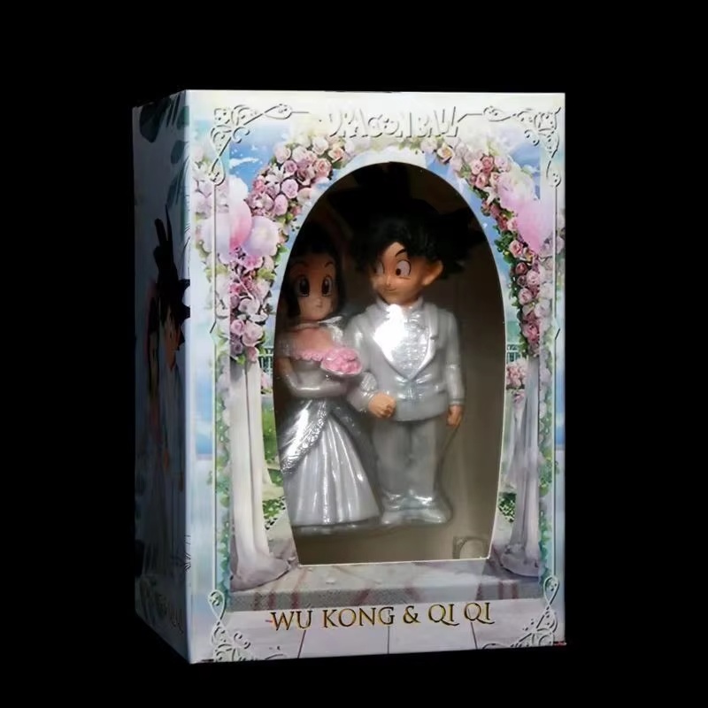 Son Goku e Chichi Matrimonio M - Resin Art Dragon Ball Z recensione e prezzo