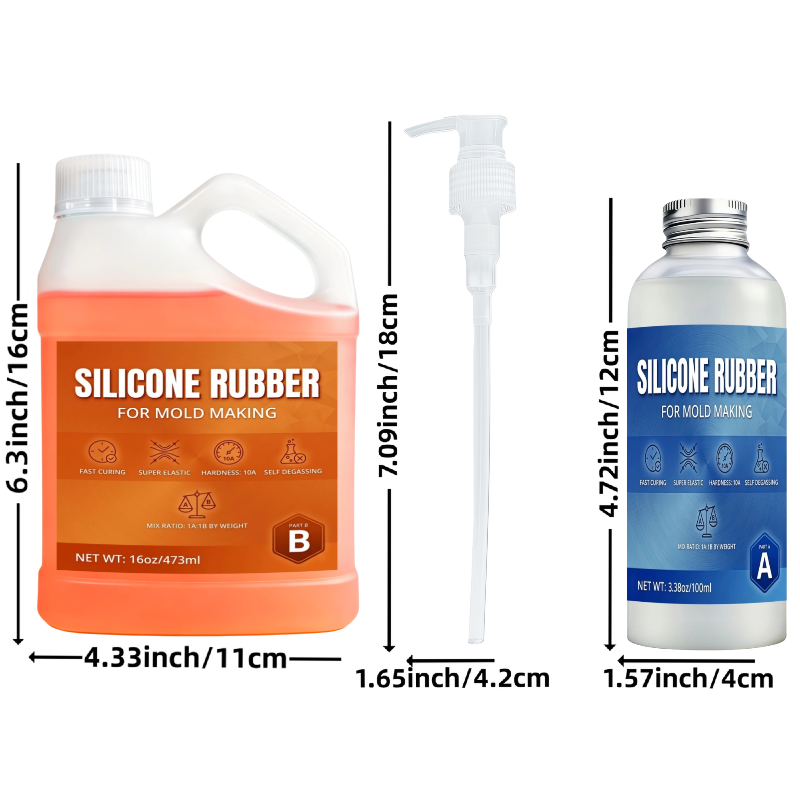 Materiale in gomma liquida res - Resin Art Accessories recensione e prezzo