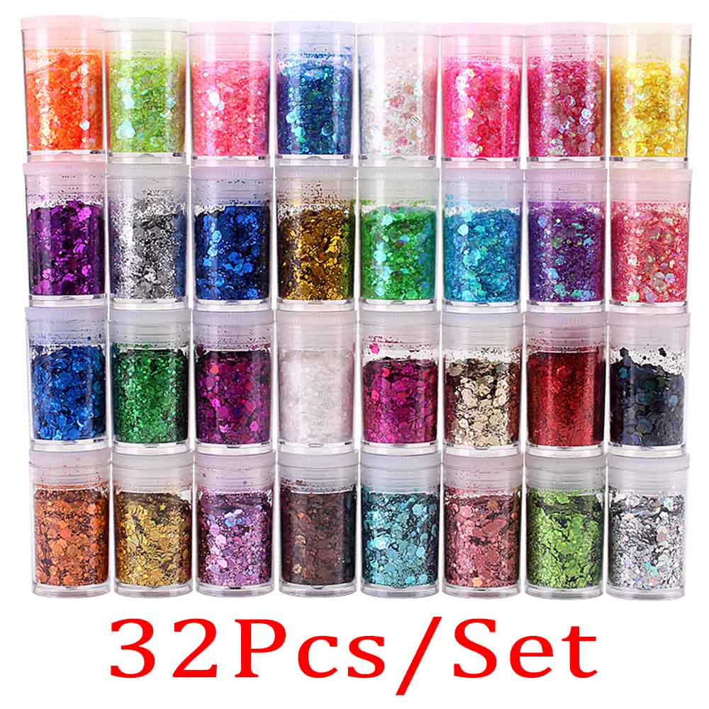 32/24/20 Pz Olografico Glitter - Pearl Powder Resin recensione e prezzo