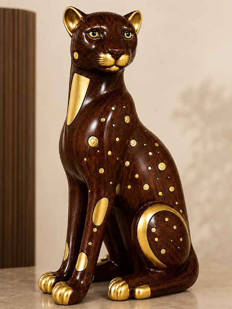 Scultura Decorativa Leopardo i - Resin Art Gift For Birthday recensione e prezzo