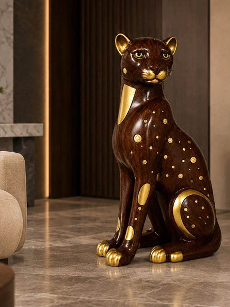 Scultura Decorativa Leopardo i - Resin Art Gift For Birthday recensione e prezzo