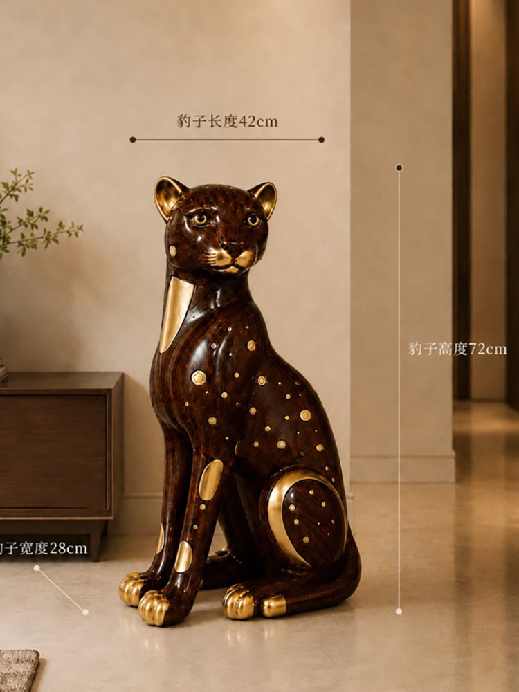 Scultura Decorativa Leopardo i - Resin Art Gift For Birthday recensione e prezzo