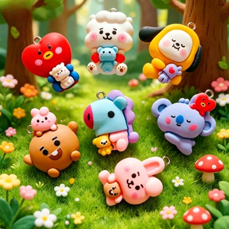 7 pezzi di ciondoli in resina  - Resin Art Accessories recensione e prezzo