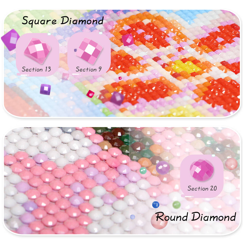 Dipinto Diamantato Senza Corni - Resin Art With Flowers recensione e prezzo