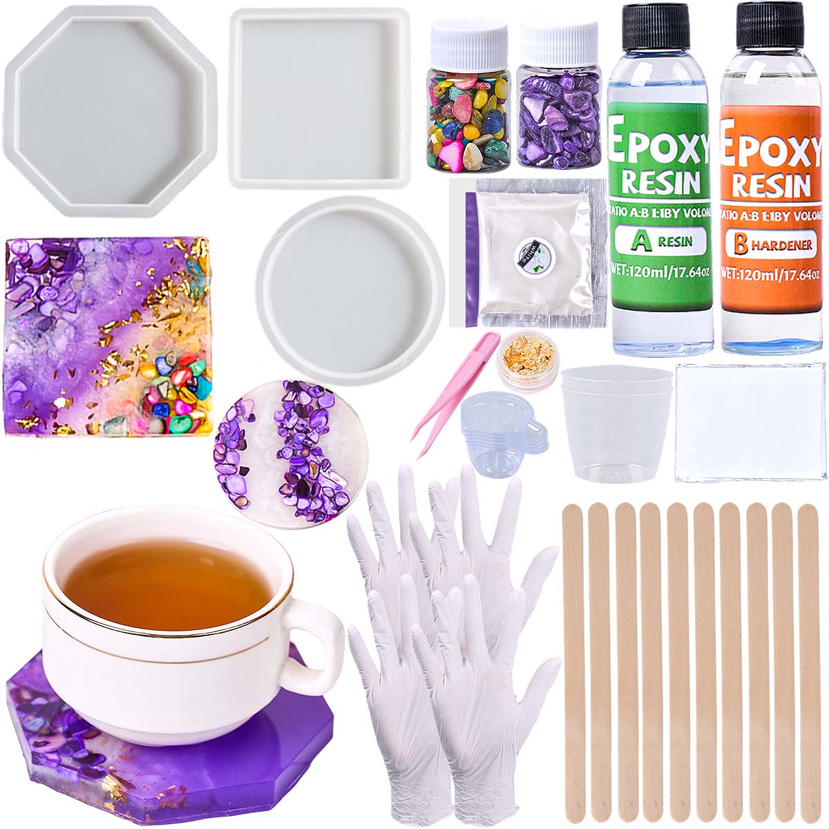 Kit per la creazione di sottob - Epoxy Resin Ab recensione e prezzo