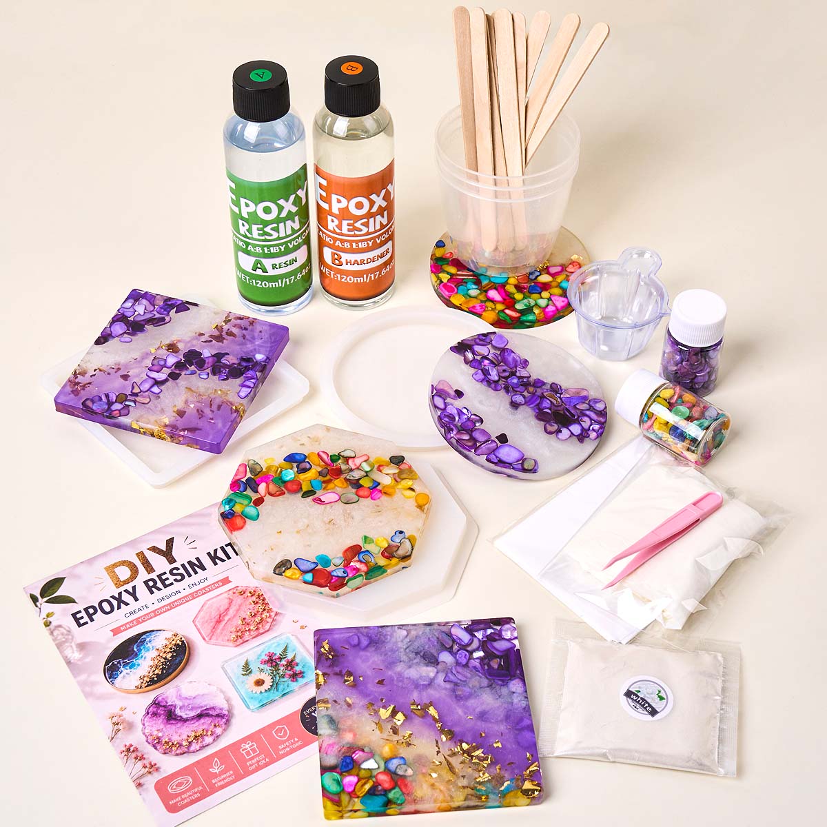 Kit per la creazione di sottob - Epoxy Resin Ab recensione e prezzo