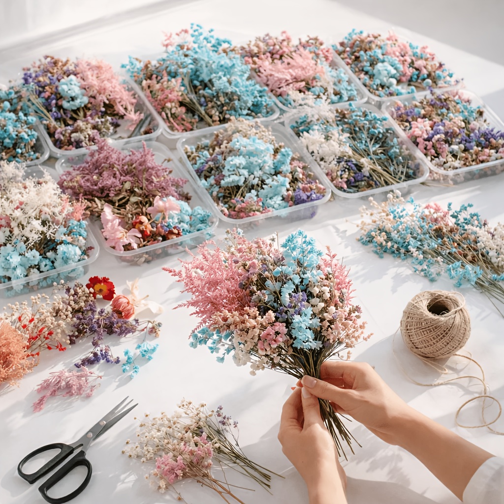 Set di 10 bouquet di fiori sec - Resin Art Gift For Birthday recensione e prezzo