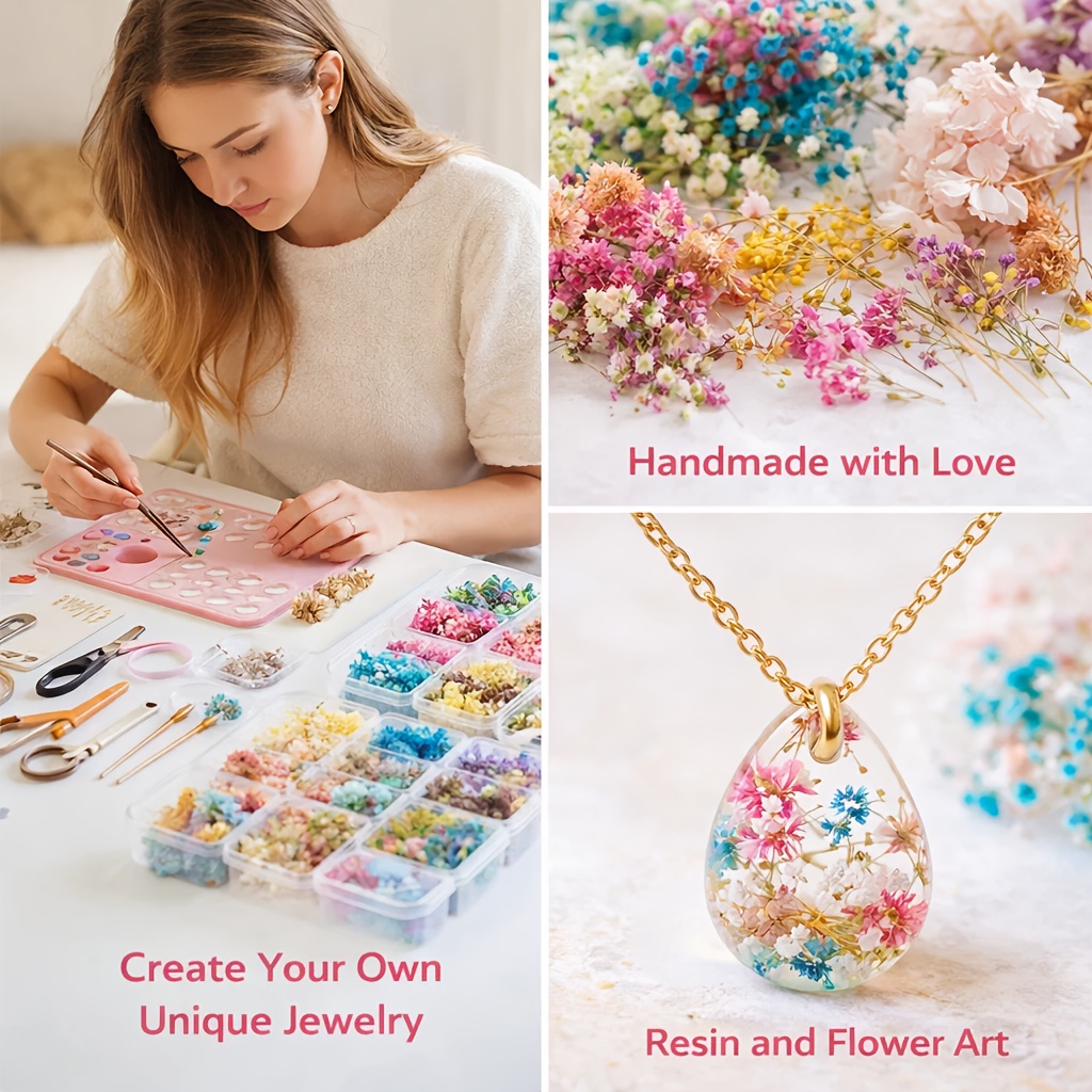 Set di 10 bouquet di fiori sec - Resin Art Gift For Birthday recensione e prezzo