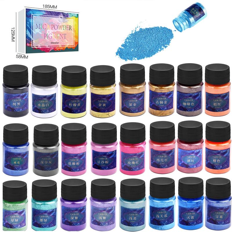 24 colori resina epossidica co - Pearl Powder Resin recensione e prezzo