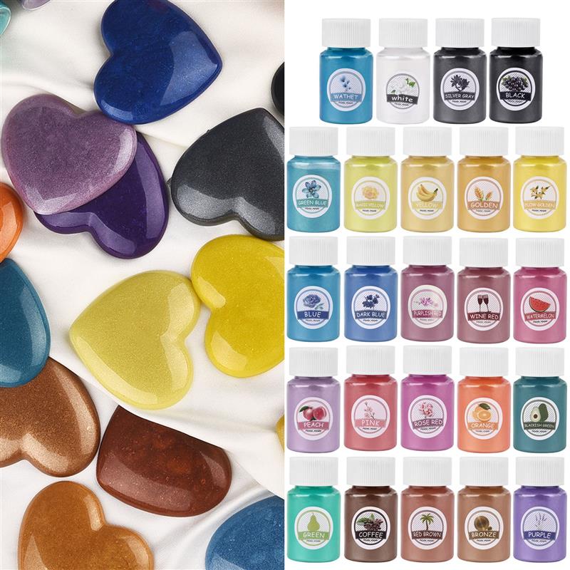24 colori resina epossidica co - Pearl Powder Resin recensione e prezzo