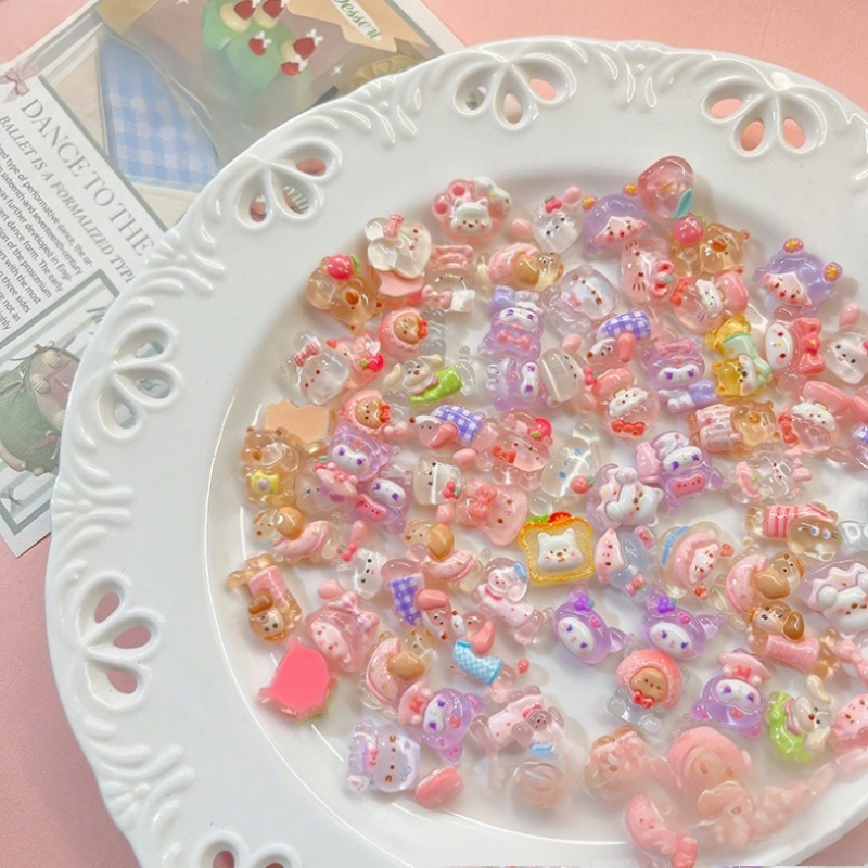 10-100 pezzi mini accessori in - Resin Art Gift For Birthday recensione e prezzo